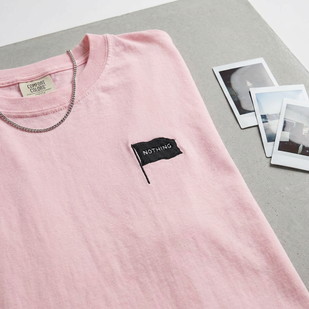 The Ltd Edition Embroidery Flag Tee