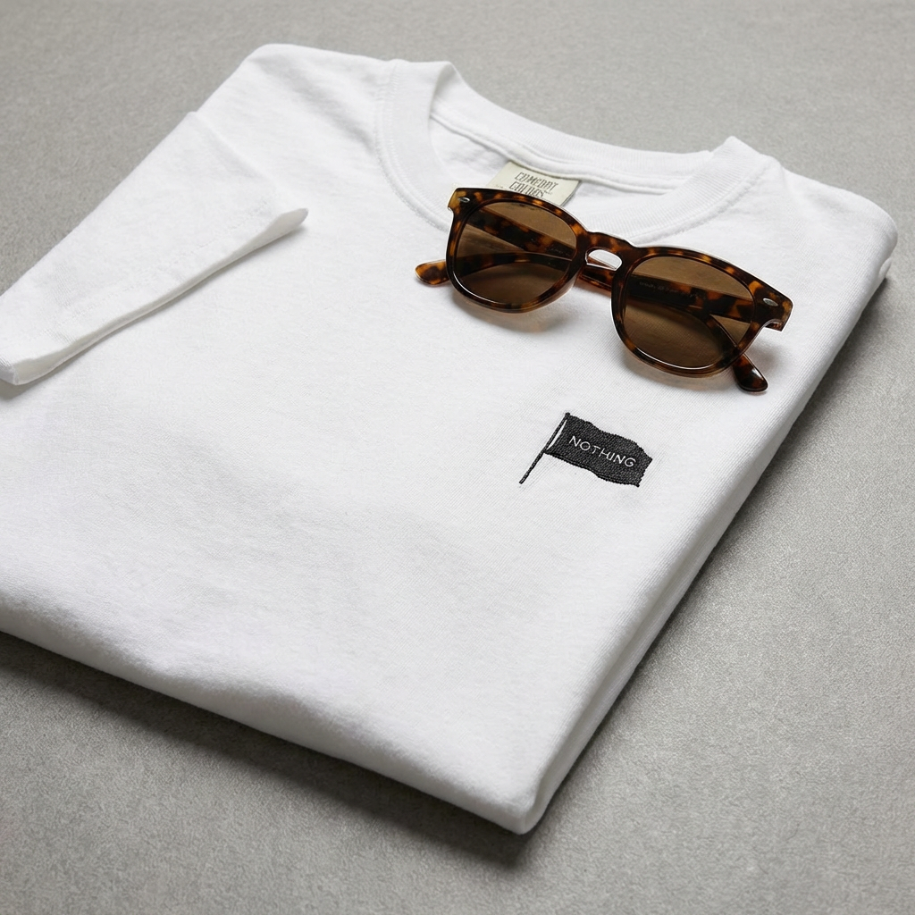 The Ltd Edition Embroidery Flag Tee