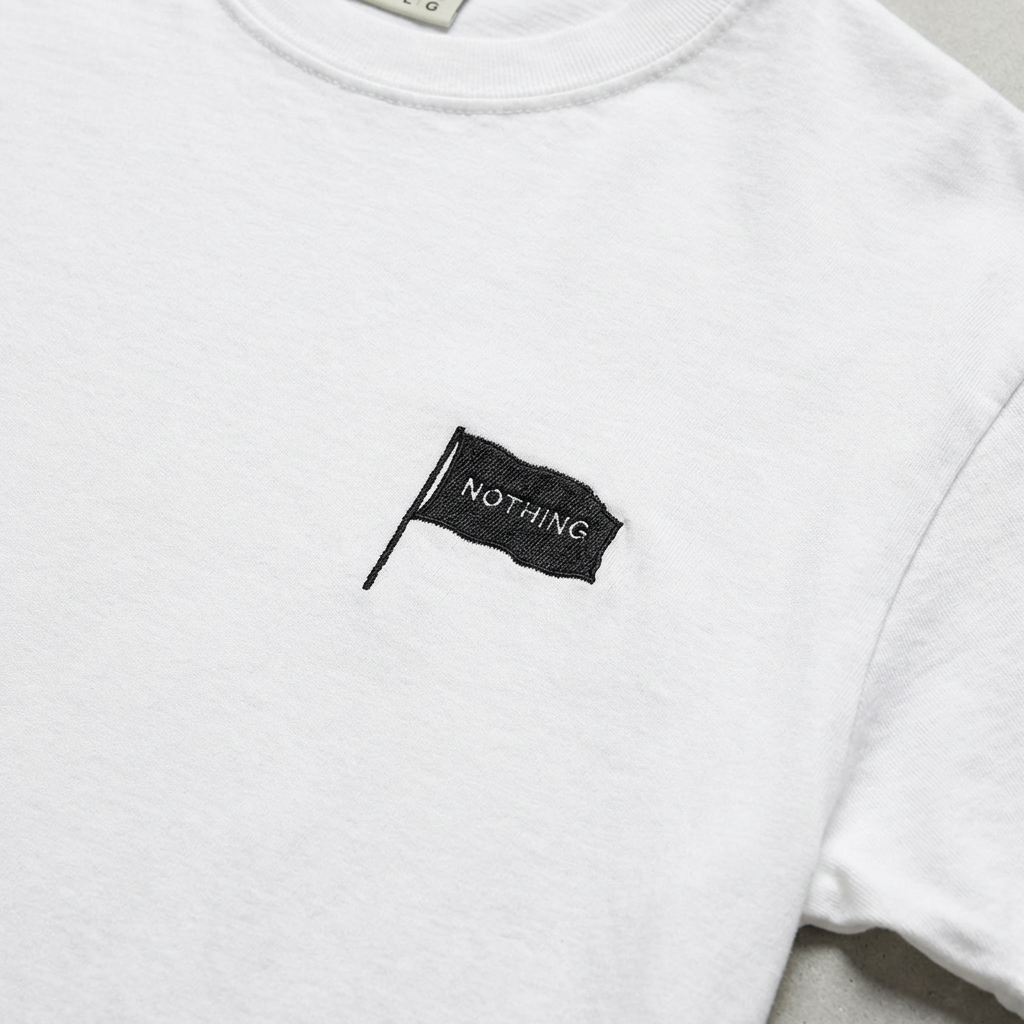 The Ltd Edition Embroidery Flag Tee