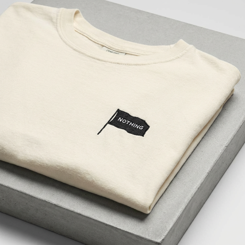 The Ltd Edition Embroidery Flag Tee