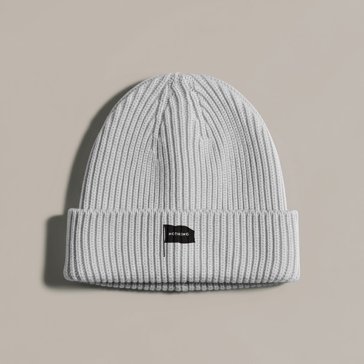 The Flag Beanie (Ecru)