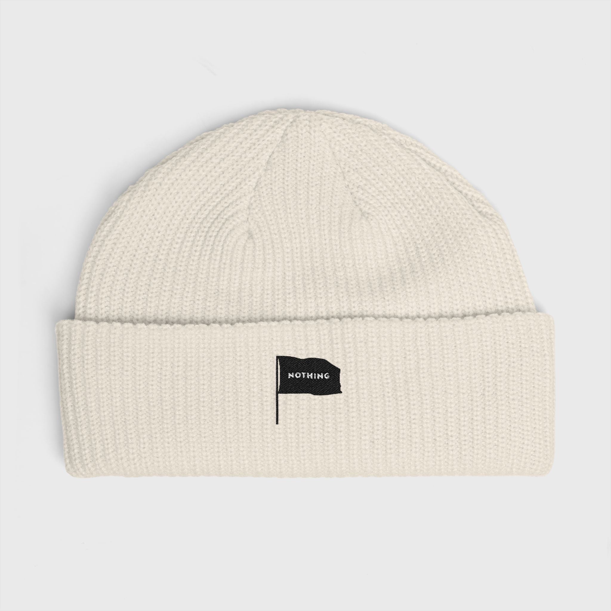 The Flag Beanie (Ecru)